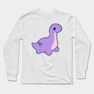 Plesiosaur (Purple) Long Sleeve T-Shirt